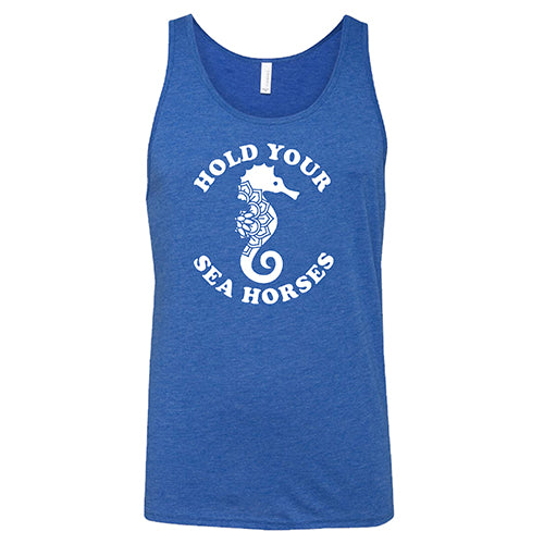 Unisex Seahorse Graphic T-Shirt - Comfortable Cotton Tee for Men & Women - Perfect for Beach Outings, Casual Wear & Gifts