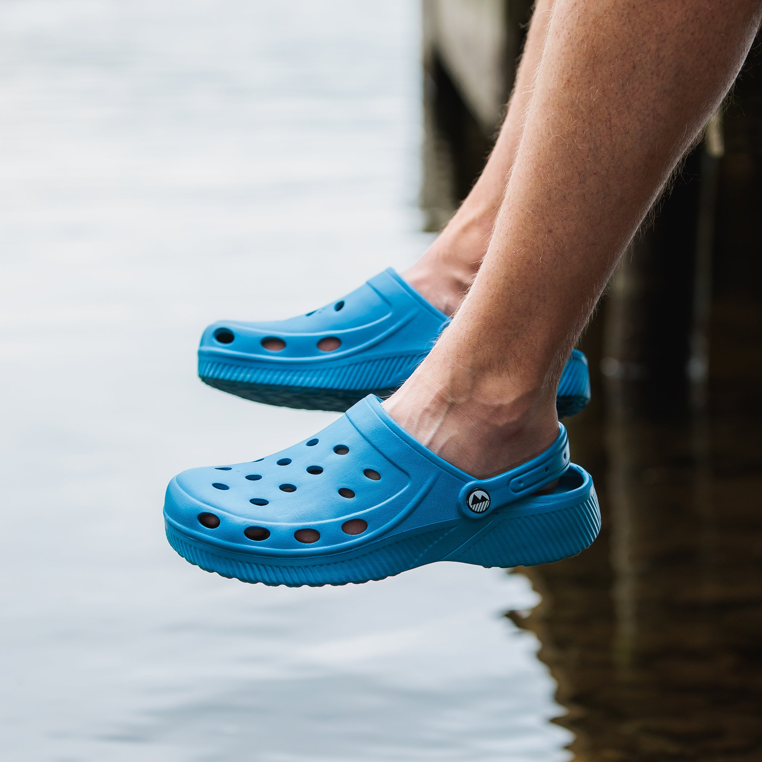 Men's Breathable Slip-On Clogs - Comfortable & Lightweight for Outdoor, Garden, and Casual Wear