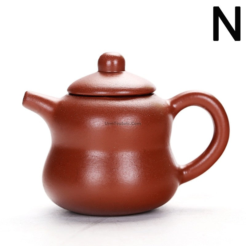 Premium Yixing Purple Clay Mini Teapot - Authentic Chinese Handmade Ceramic Teapot for Gongfu Tea Brewing | Perfect for Home, Office & Tea Ceremonies