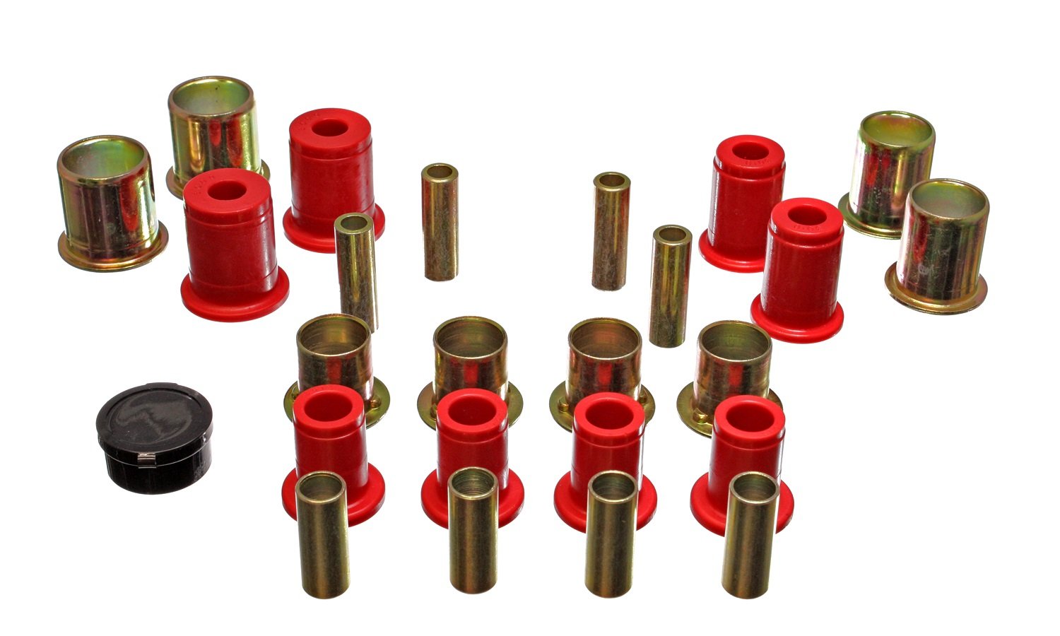 Energy Suspension 3.3113R Polyurethane Control Arm Bushing Kit for GM Vehicles - Improves Handling & Reduces Vibration (Chevy, GMC, Cadillac) - Perfect for Off-Roading & Performance Upgrades