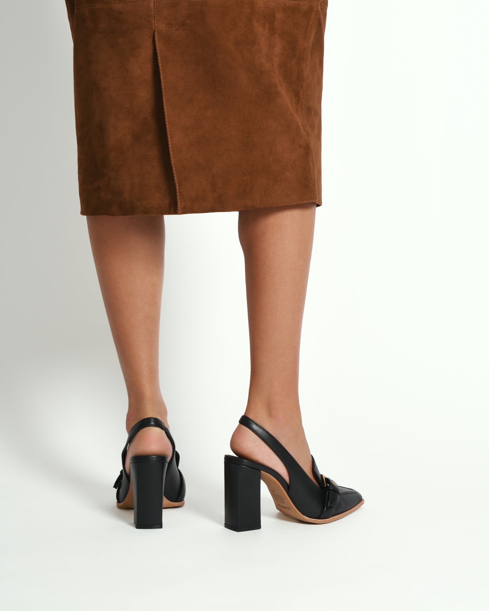 Stylish CODIE Black Leather High Heels for Women - Perfect for Parties, Weddings & Evening Events