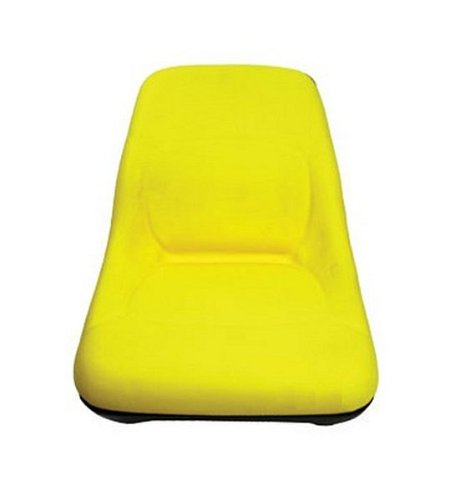 A & I Products High Back Yellow Seat Replacement for John Deere AM126865 - Perfect for Tractor & Agricultural Equipment Comfort