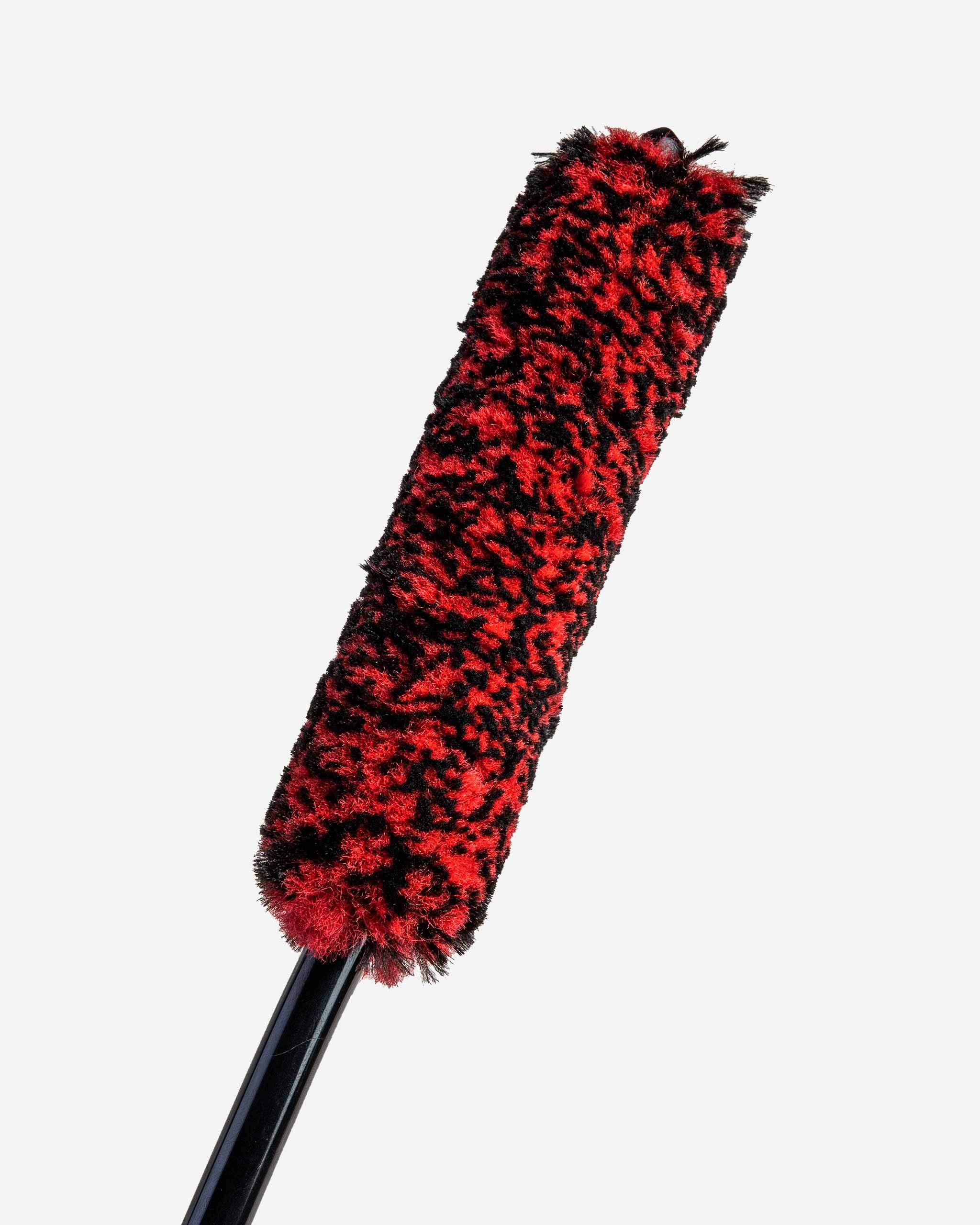 Adam's Polishes Adjustable Wheel Brush with Soft Wool Fibers - Heavy Duty Rim Cleaning Tool for Brake Dust & Dirt Removal - Perfect for Car, Boat, RV, Bike & Motorcycle Wheels - Restores Shine While Washing