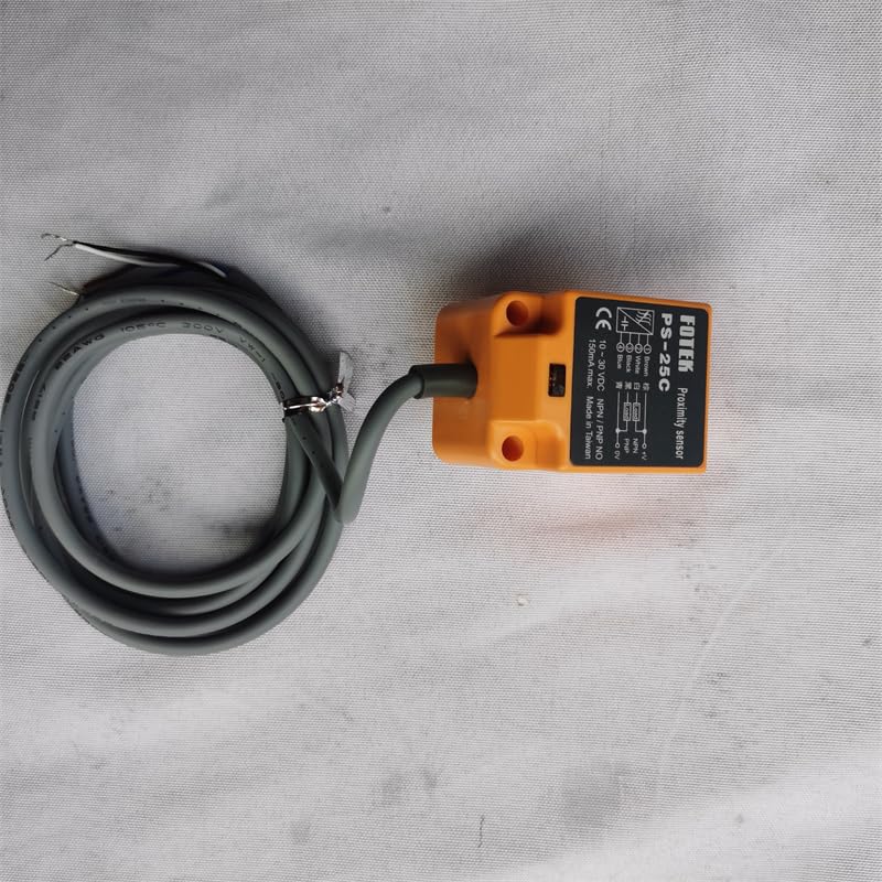PS-25C Proximity Sensor Switch - Industrial Grade NPN/PNP Inductive Sensor with 6-Month Warranty | Perfect for CNC Machines, Conveyor Systems & Automated Production Lines