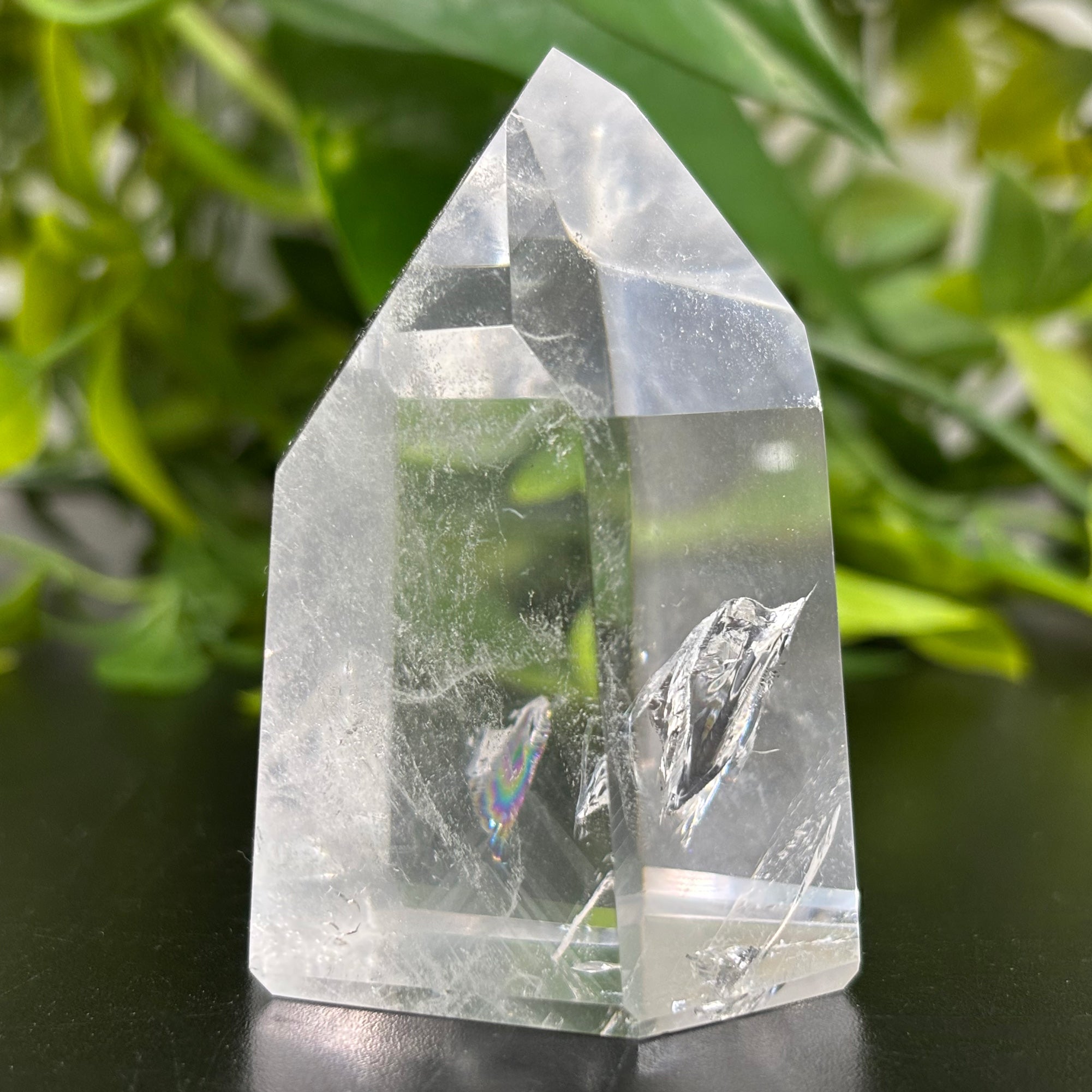 Premium Clear Quartz Crystal Tower – High Quality Healing Stone for Energy Amplification, Meditation & Spiritual Growth | Natural Gemstone Obelisk for Home, Office Decor & Feng Shui | Collector's Gift for Reiki Practitioners & Crystal Enthusiasts