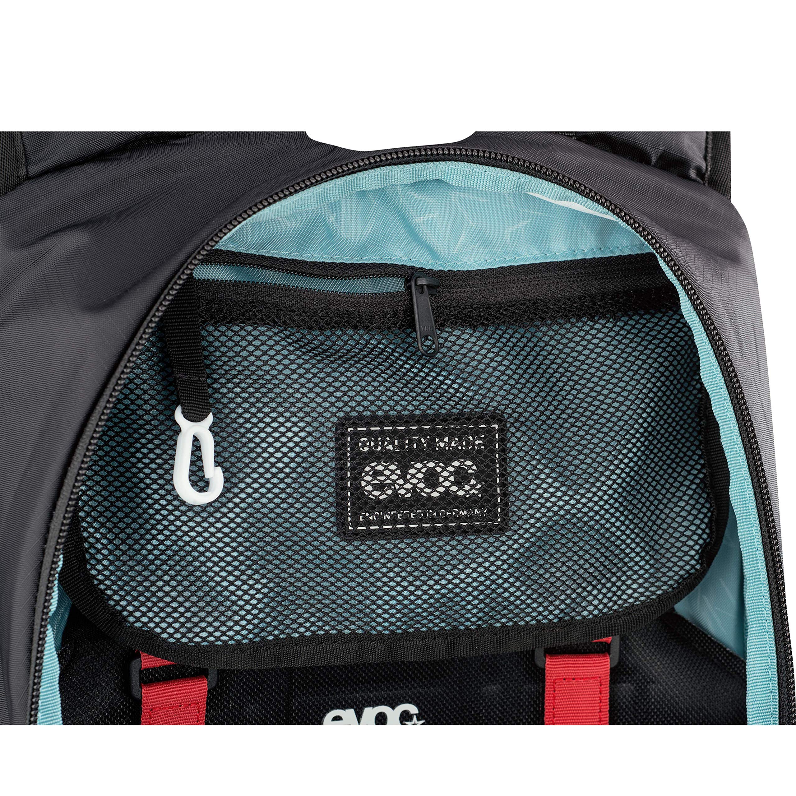 EVOC Unisex Lightweight Race Protector Backpack - Durable & Water-Resistant Hiking Daypack for Cycling, Running & Outdoor Adventures (1 Pack) - Perfect for Commuting, Travel & Sports Gear Storage