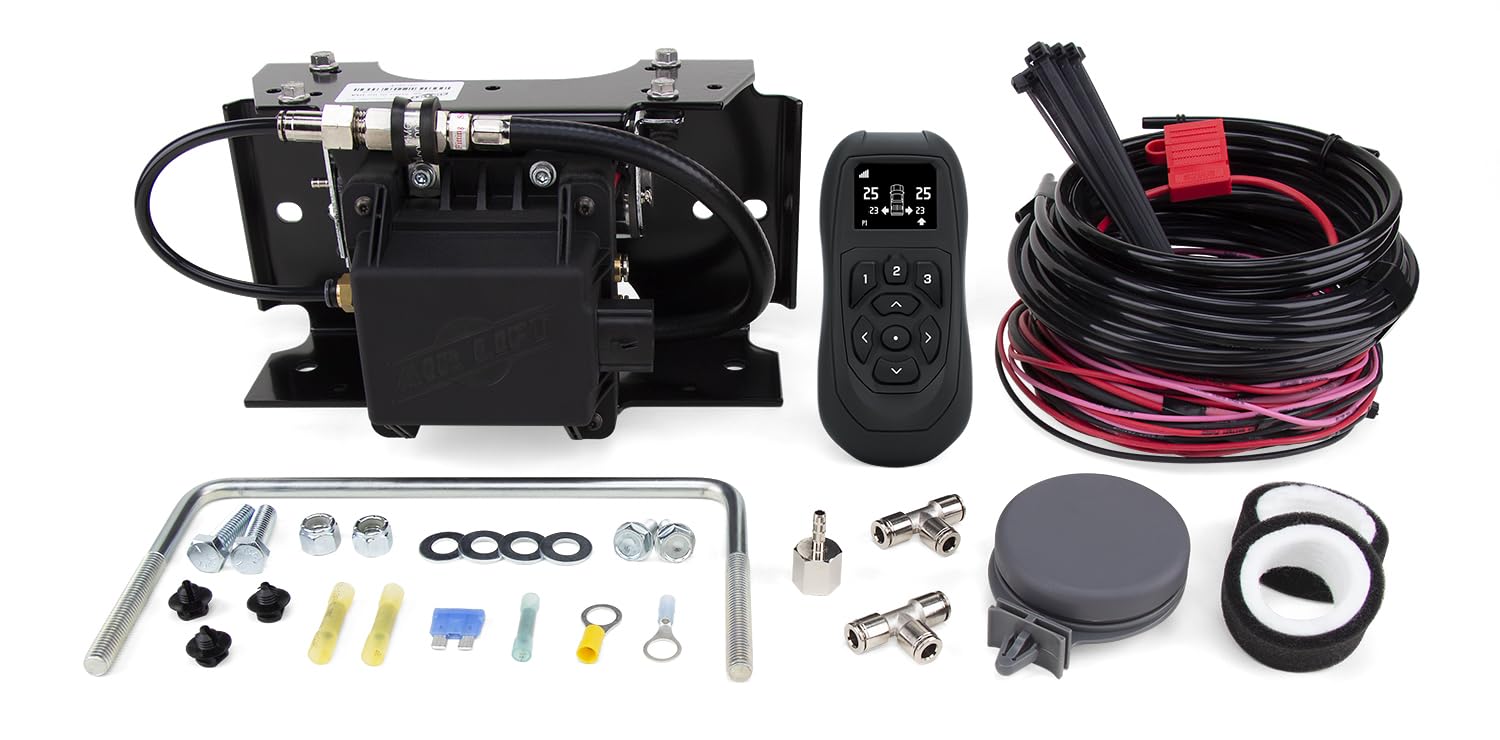 Air Lift WirelessAir + EZ Mount 2nd Generation On-Board Air Compressor Kit with Mobile App Control - 74000EZ for Truck, SUV & Off-Road Vehicle Air Suspension System