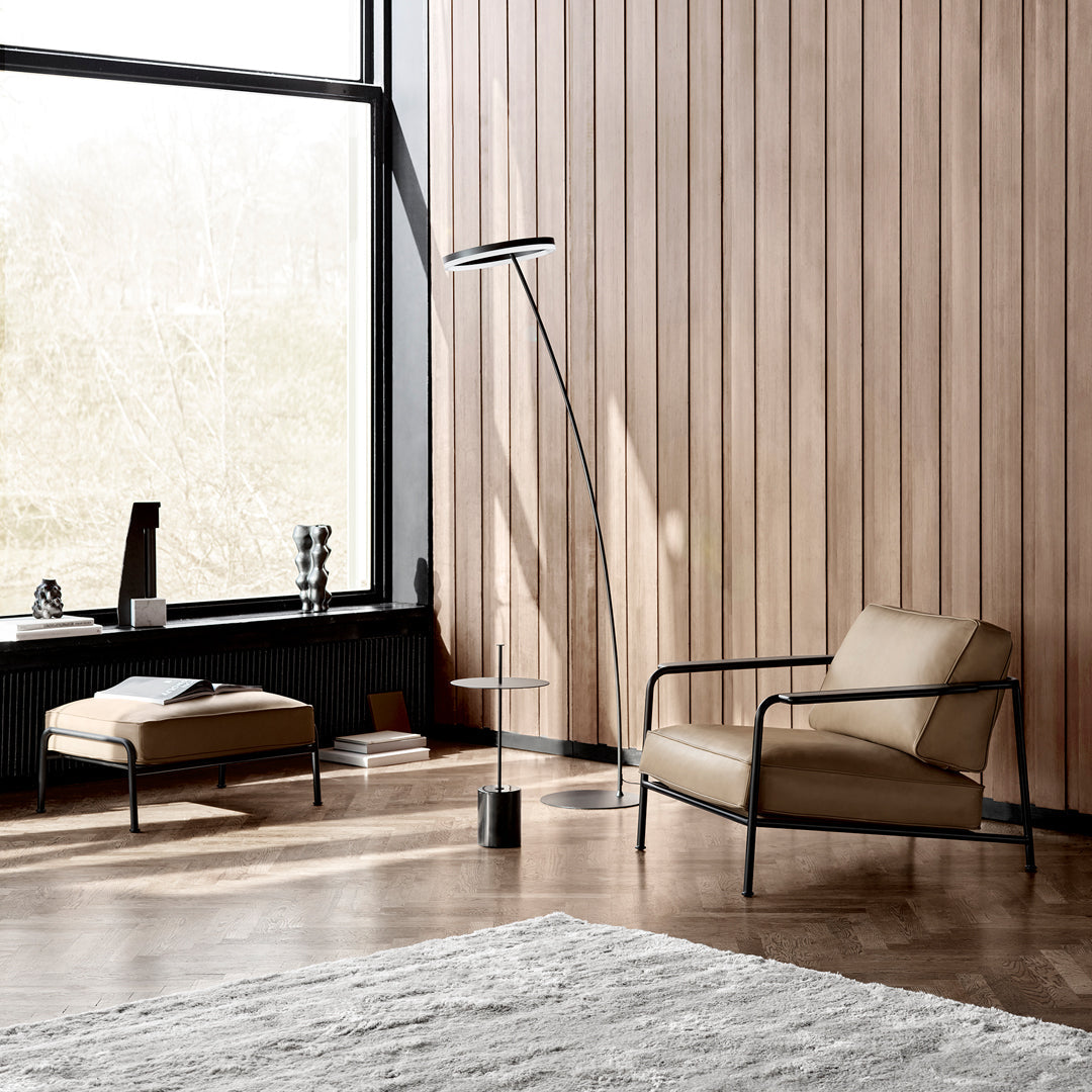 Modern Aero Lounge Chair - Lightweight & Ergonomic Design for Indoor/Outdoor Relaxation - Perfect for Living Room, Patio, or Office
