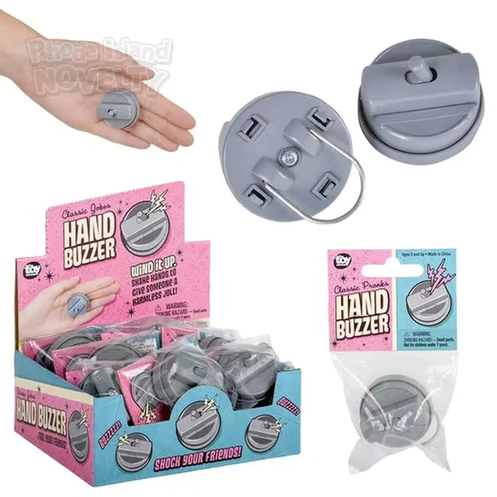 2 Pack Hand Buzzer - Classic Practical Joke Prank Toy for Kids & Adults - Perfect for Parties, Gag Gifts, and Funny Pranks