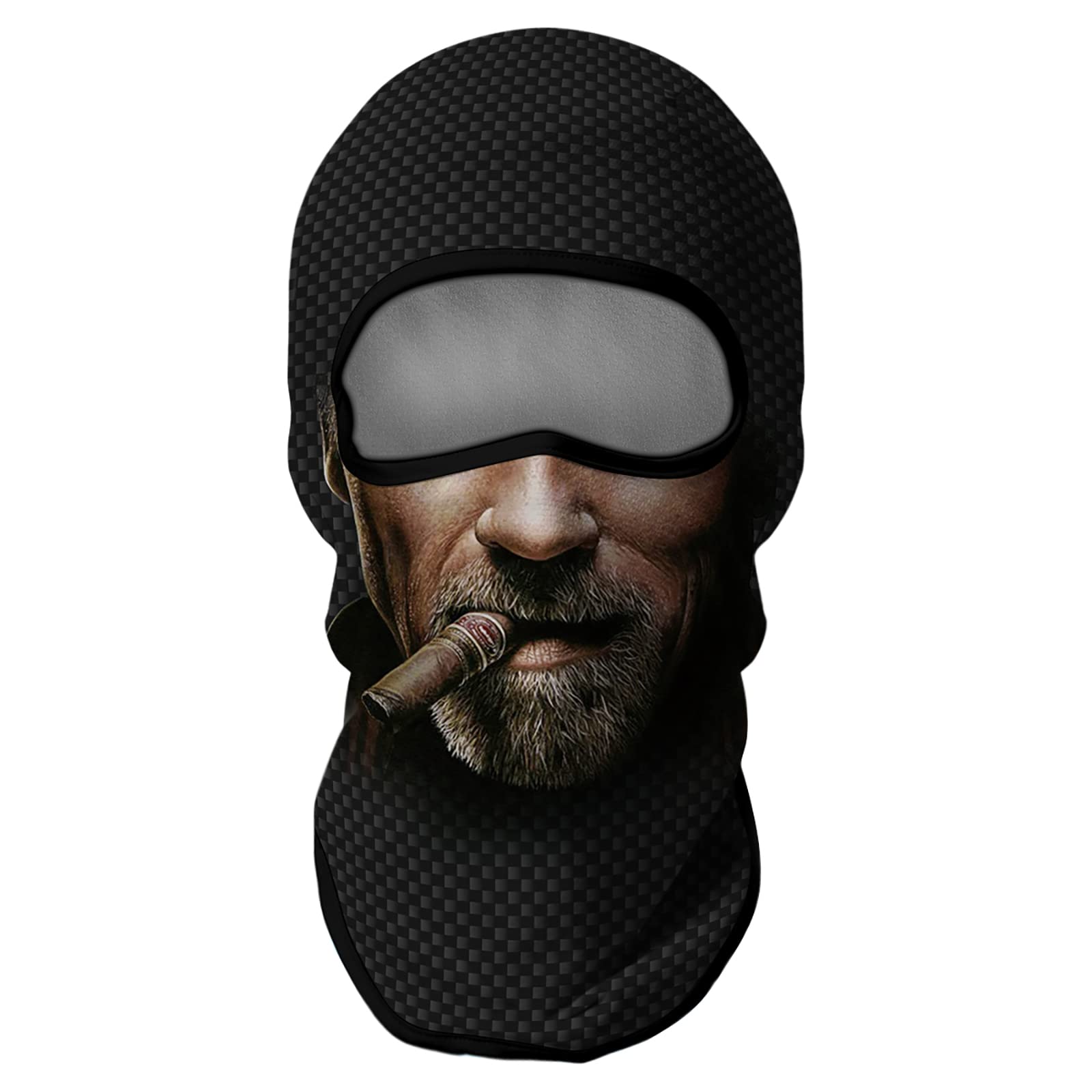 Venswell 3D Skull Balaclava - Winter Ski Mask for Men & Women, Full Face Cover for Cycling, Motorcycle, Snowboarding - Halloween Costume & Outdoor Sports Gear