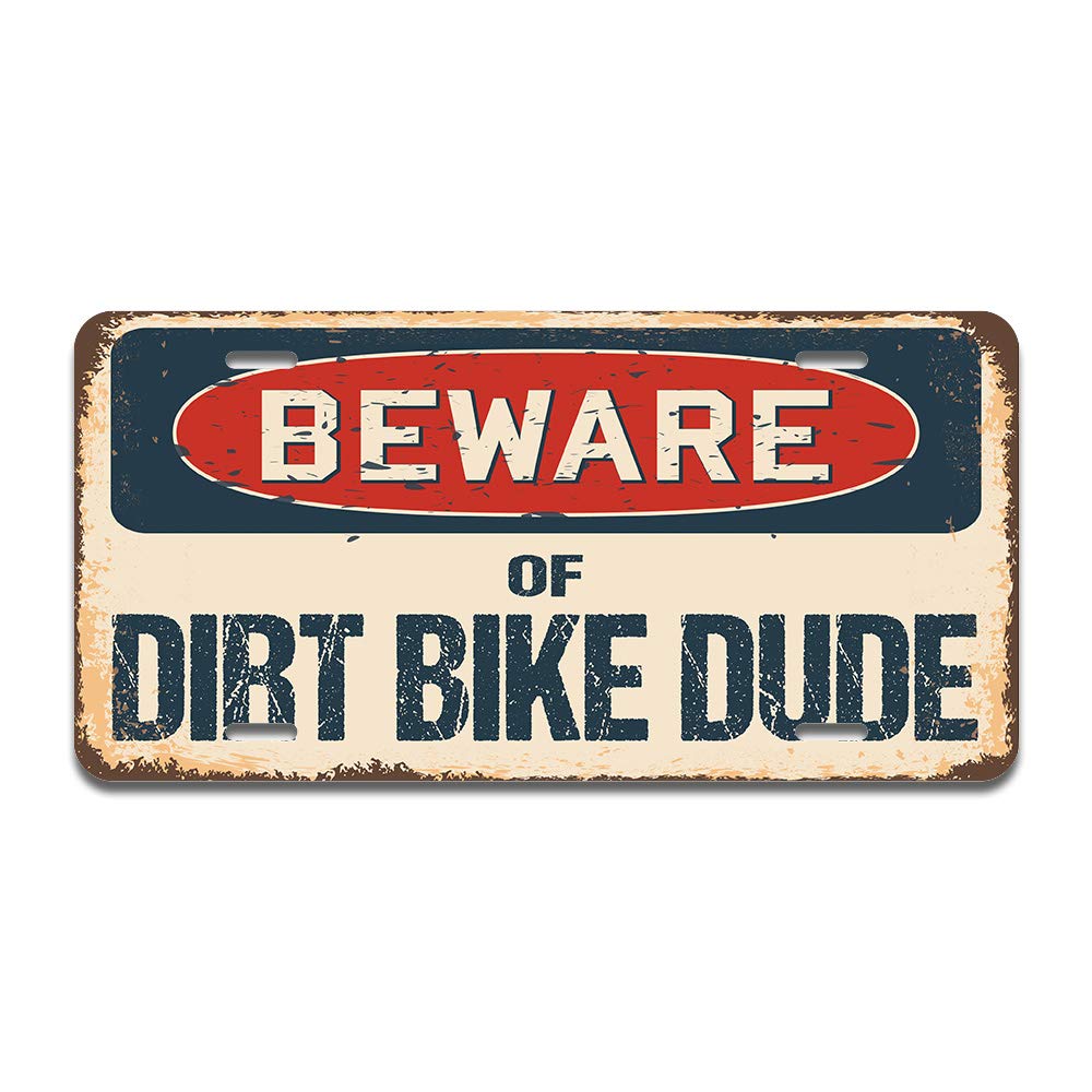 SignMission Beware of Dirt Bike Dude 12