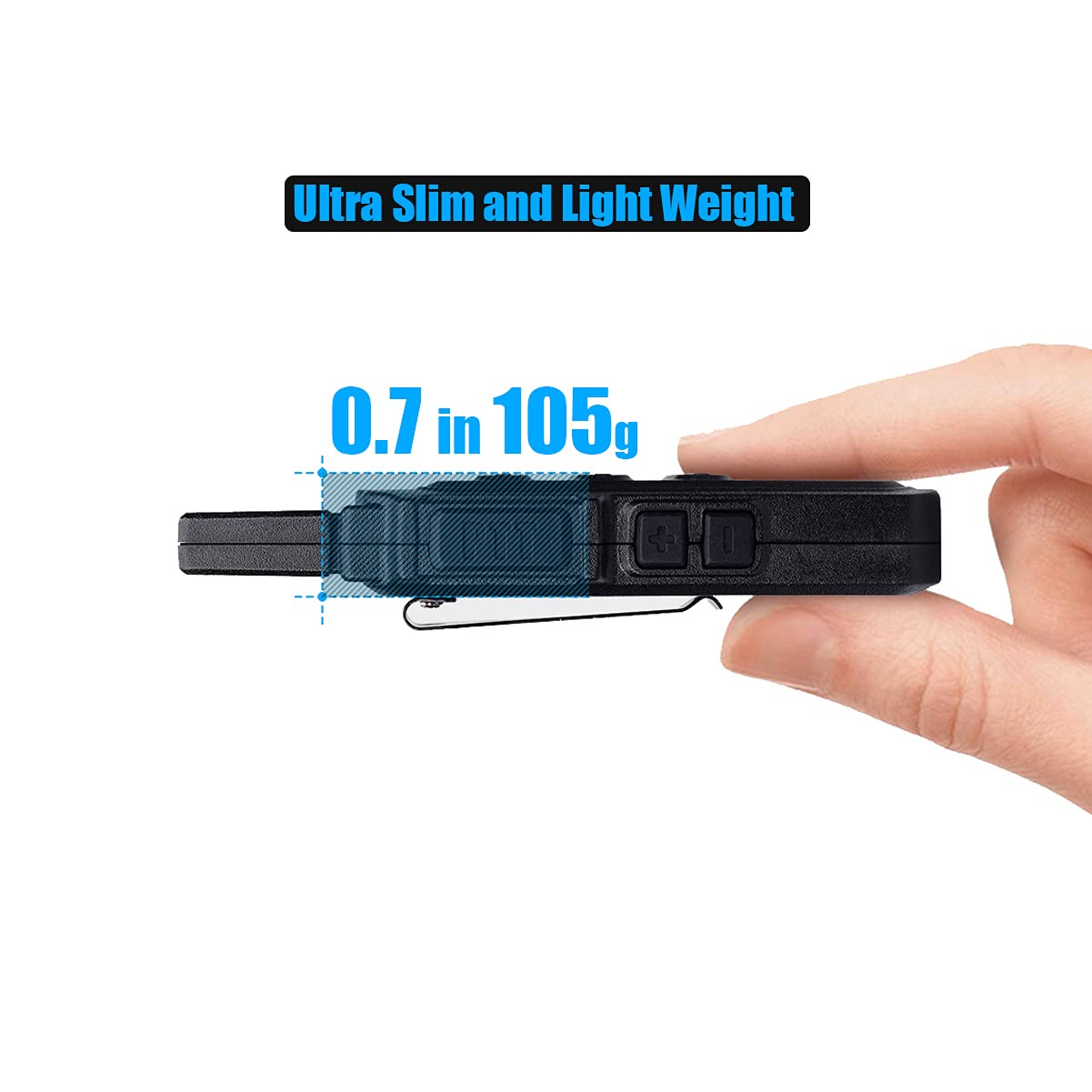 Retevis RT19 20 Pack Walkie-Talkies - Portable FRS Two Way Radios with USB Rechargeable Battery & Metal Clip - Compact Mini Design for Adults - Ideal for School, Church, Healthcare & Outdoor Activities