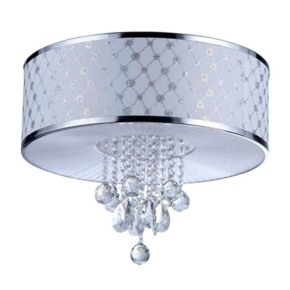 Tiffany RL1085 France Crystal Chandelier in Silver - Elegant Dining Room & Living Room Lighting Fixture