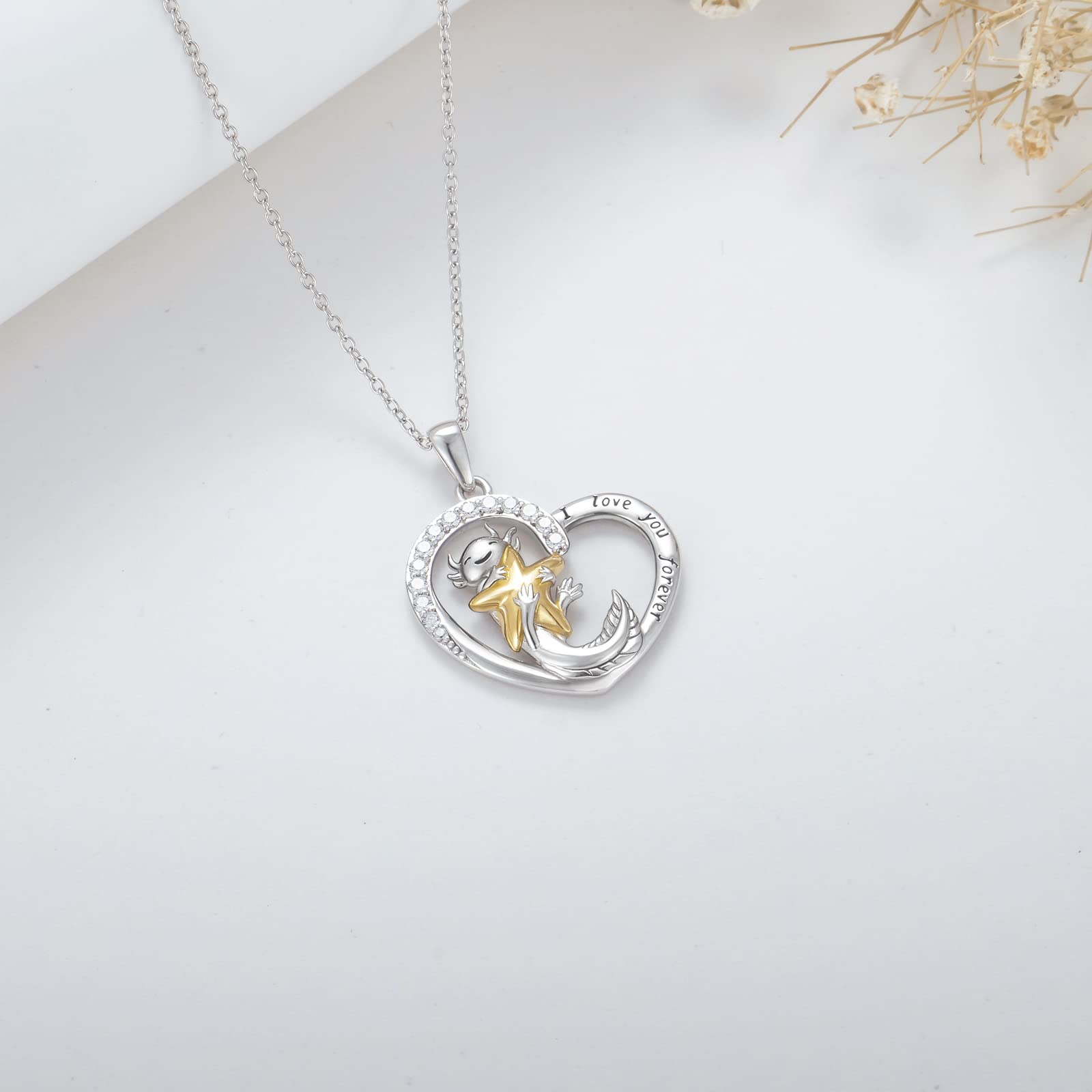 925 Sterling Silver Animal Pendant Necklace - Owl, Highland Cow, Squirrel, Fox, Otter, Bunny & Dog Charms | Unique Jewelry Gift for Women & Men | Birthday, Christmas, Anniversary Present | Perfect for Nature Lovers & Animal Enthusiasts