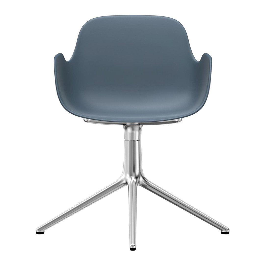 Modern Form Armchair with 4L Swivel Base - Ergonomic Office Chair for Home & Workspace - Perfect for Working, Gaming, and Relaxing