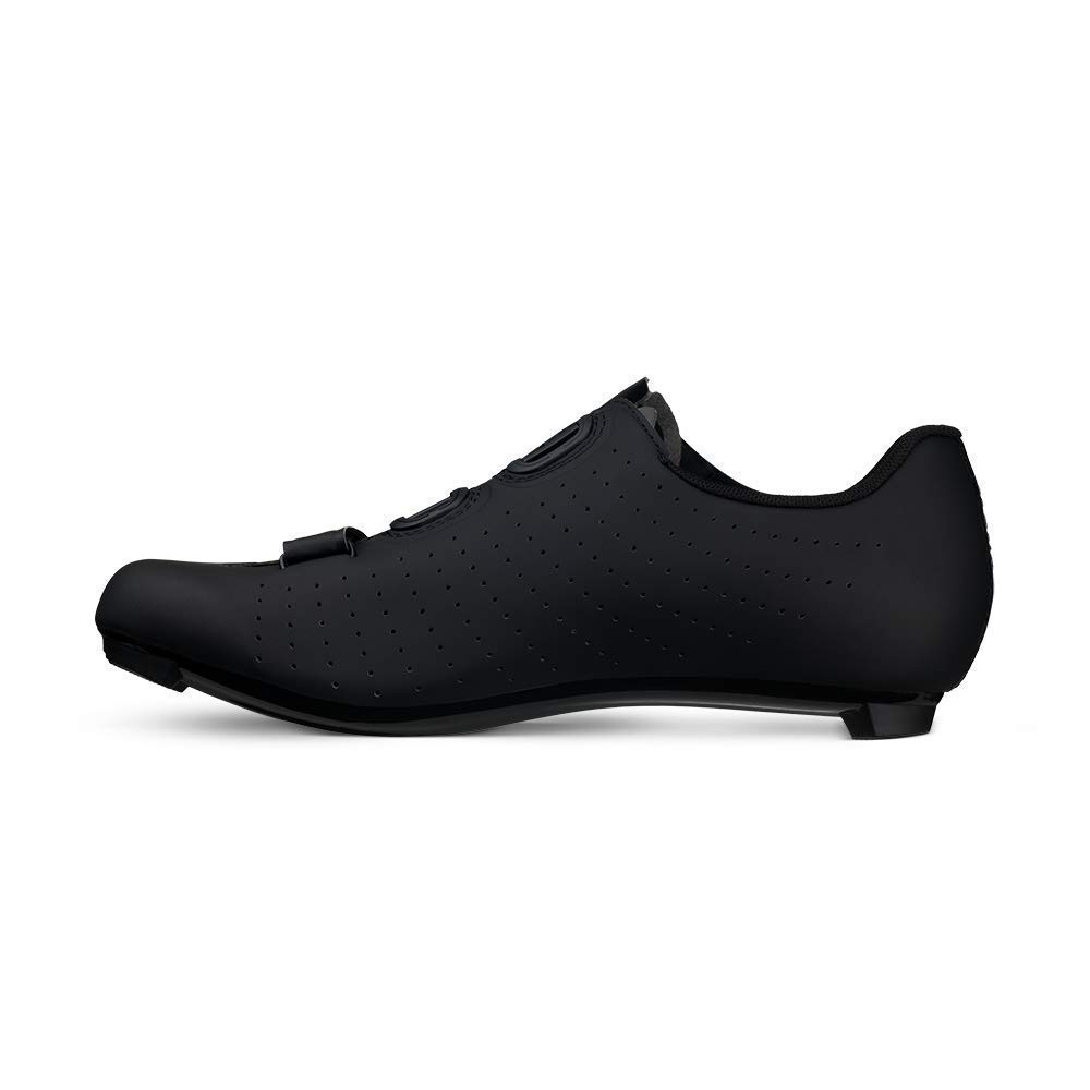 Fizik Unisex Adult Tempo Overcurve Cycling Shoes - Black/Black - Size 9.5 US - Perfect for Road Biking & Indoor Cycling Training