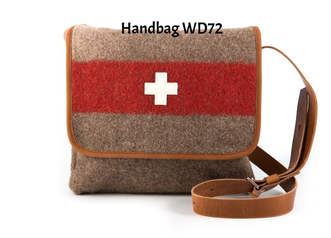 Premium Swiss Boiled Wool Blanket Handbags by KARLEN Swiss - Luxurious & Durable Fashion Accessories for Women, Perfect for Travel, Work & Everyday Use