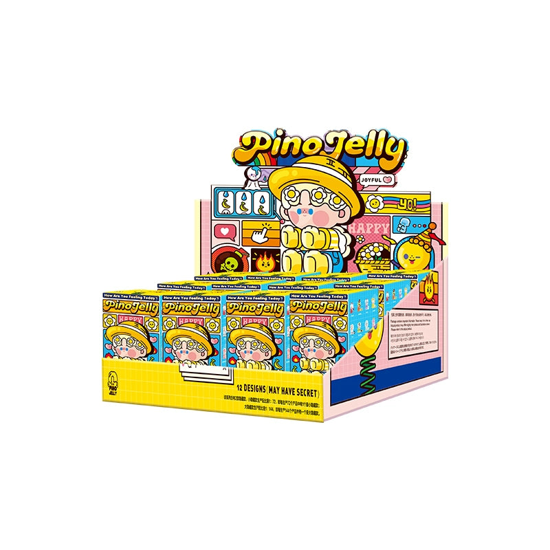 PINOJELLY How Are You Feeling Today Series Blind Box - Cute Collectible Vinyl Figures for Stress Relief & Desk Decor (Perfect for Office, Home Display & Gift Giving)