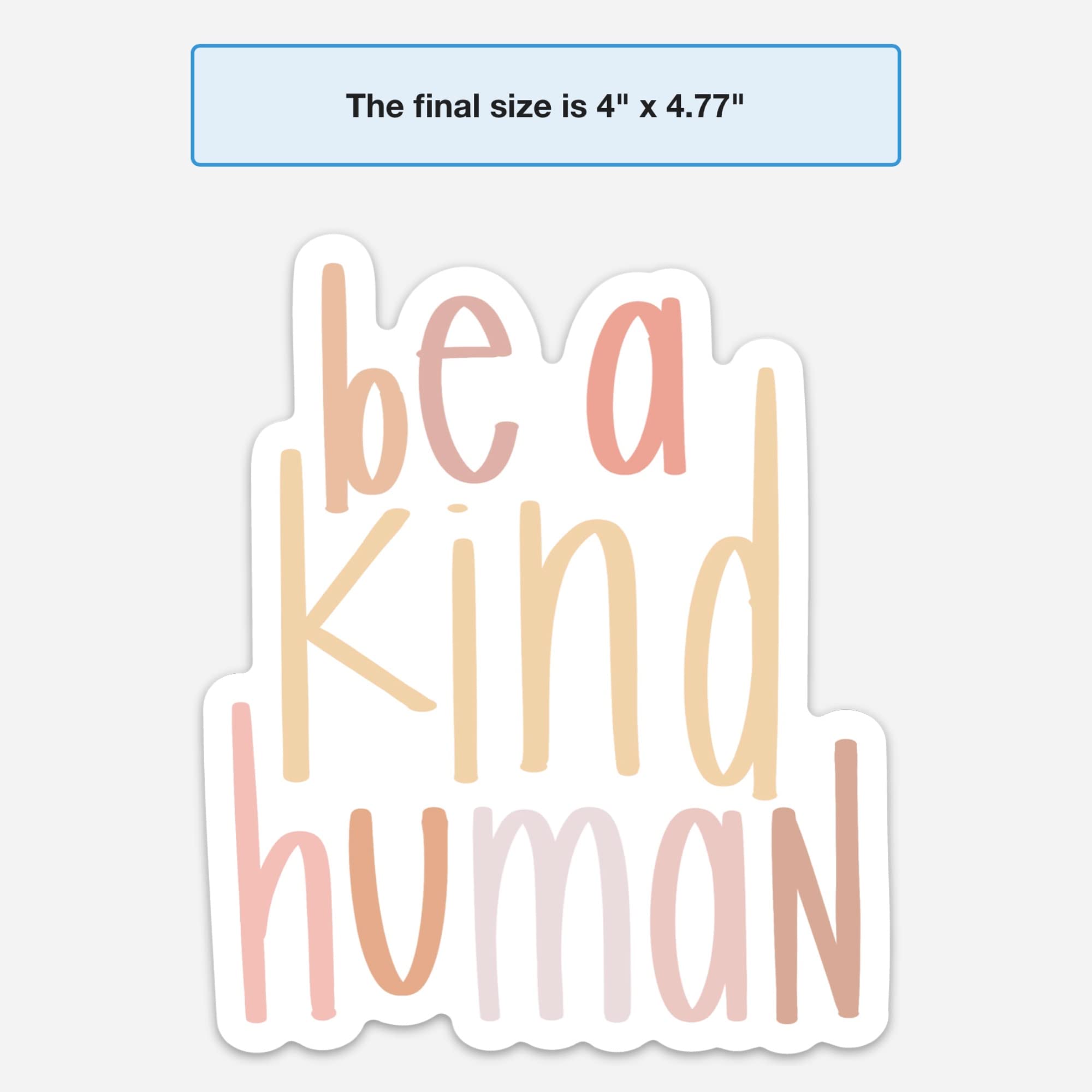 Inspirational Be Kind Magnets - Motivational Quotes for Fridge, Car, Locker - Cute Positive Message Refrigerator Magnets - Perfect for Home, Office & School Decor