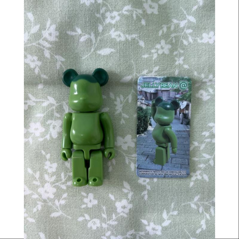 Bearbrick Series 36 JELLYBEAN Matcha Green 100% Collectible Vinyl Art Toy - Perfect for Anime Fans, Sneakerheads & Streetwear Collectors (Home Display, Office Decor, Gift Idea)