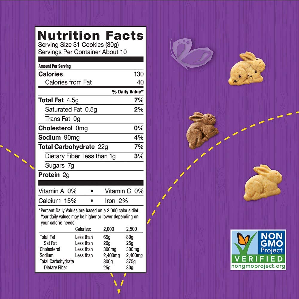 Annie's Homegrown Bunny Grahams Friends - Organic Snack Cookies for Kids, Perfect for Lunchboxes, Birthday Parties & Healthy After-School Treats