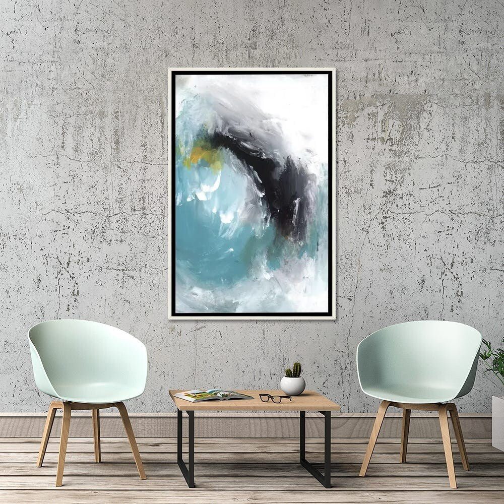 PI Studio Framed Aquamarine I - Elegant Wall Art for Living Room, Bedroom & Office Decor