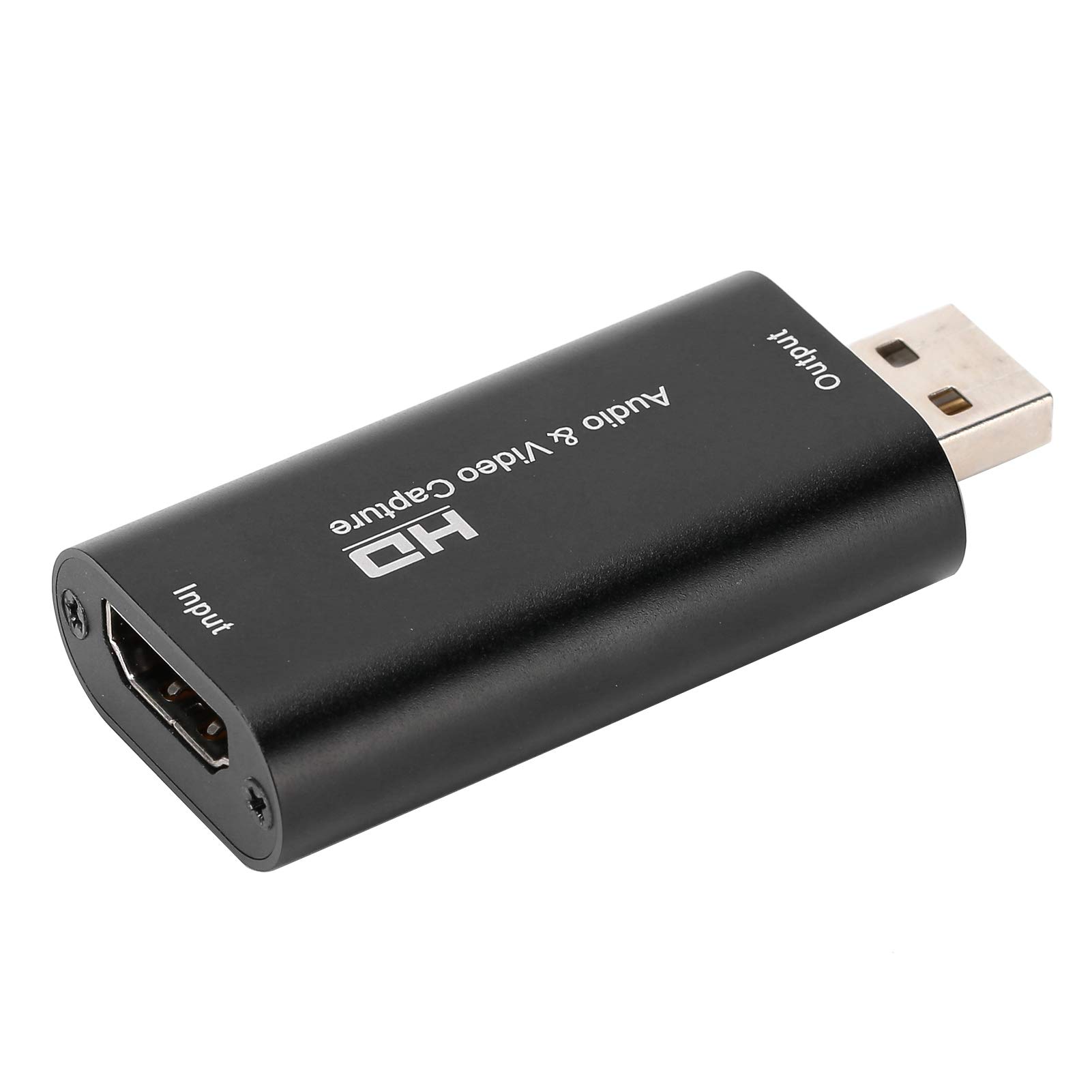 Shipenophy High-Performance Audio/Video Capture Card - 4K HDMI Game Capture Card with Aluminum Alloy Housing for Amcap, Streaming, Gaming & Live Broadcasting