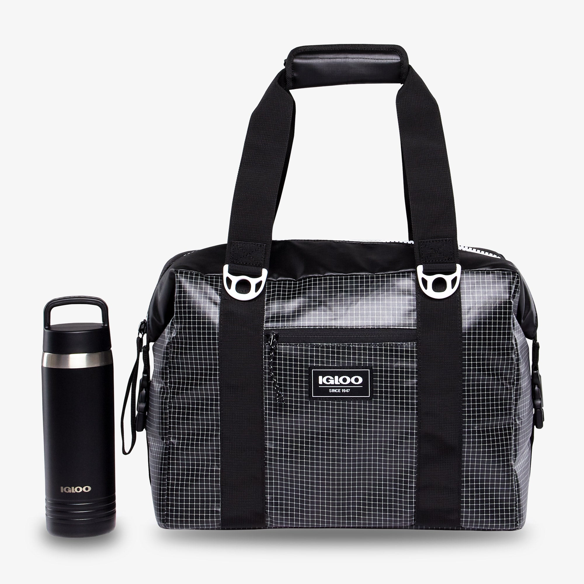 Outdoor Pro Snapdown 36 Can Cooler Bag - Insulated Soft-Sided Beer & Beverage Cooler for Camping, Beach, Picnics & Tailgating
