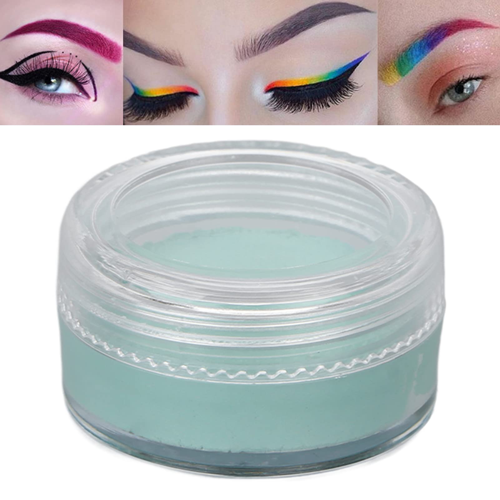 Glow in the Dark UV Body Paint for Halloween, Festivals & Parties - Non-Toxic Luminous Face Paint (UV Dark Green) - Perfect for Costumes, Raves & Night Events