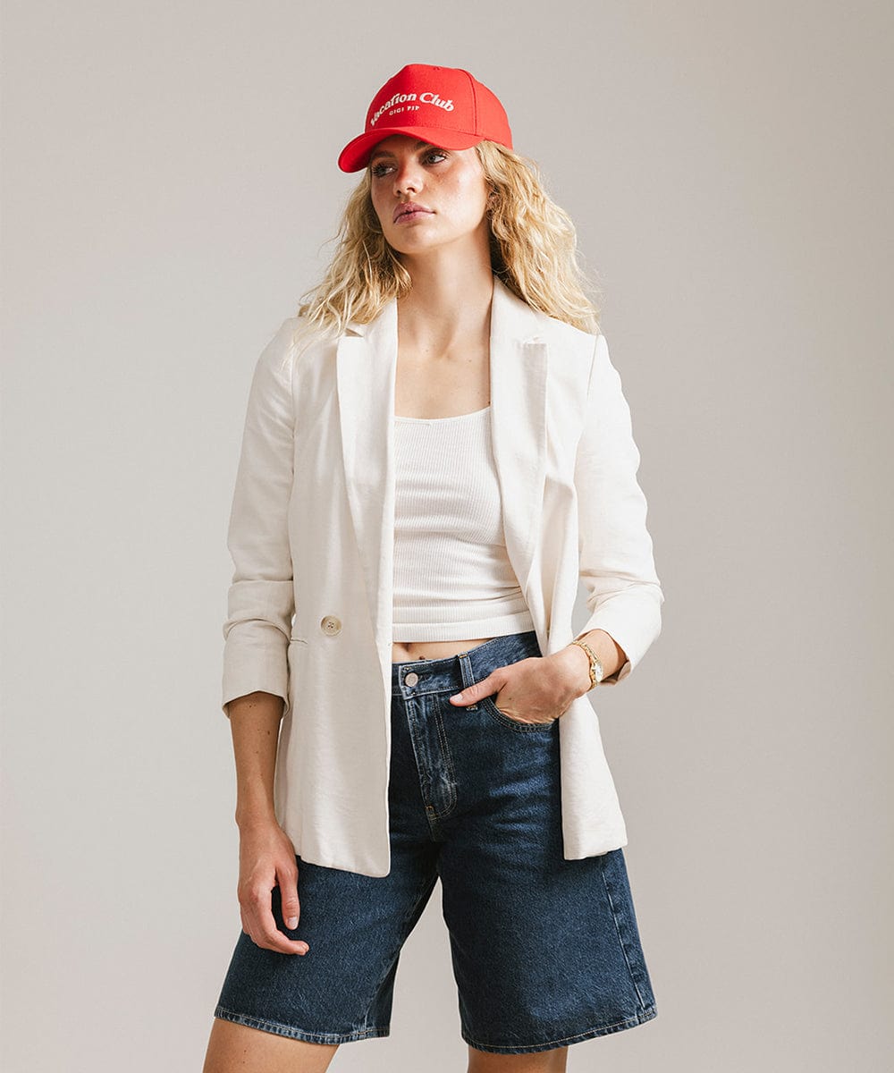 Stylish Vacation Club Trucker Hat - Adjustable Snapback Cap for Men & Women - Perfect for Travel, Beach, and Outdoor Adventures