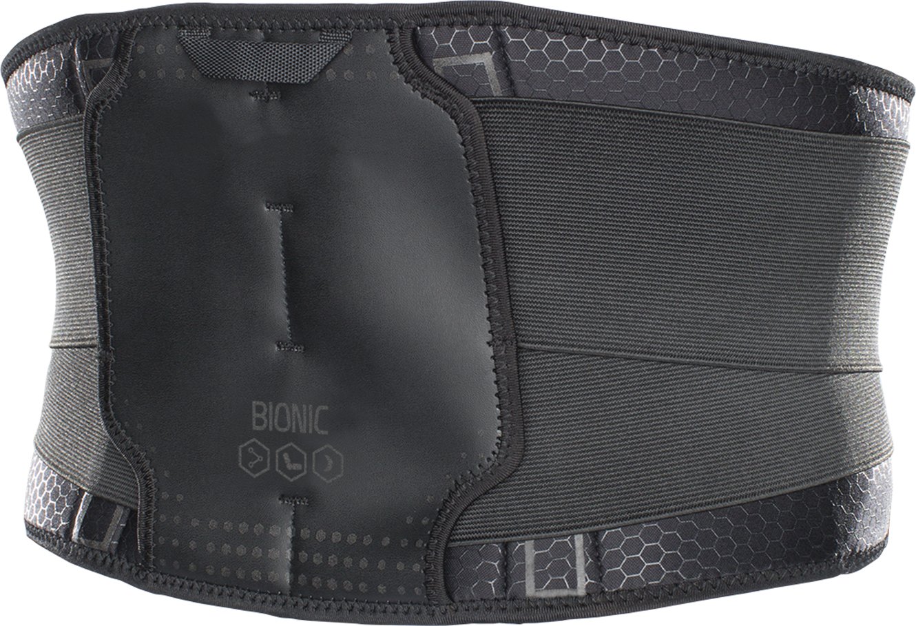 DonJoy Performance BIONIC Wrap-Around Back Support Brace for Low Back Pain Relief - Adjustable Compression Lumbar Belt for Daily Wear & Sports Activities - Ideal for Gym, Running, Weightlifting & Office Work