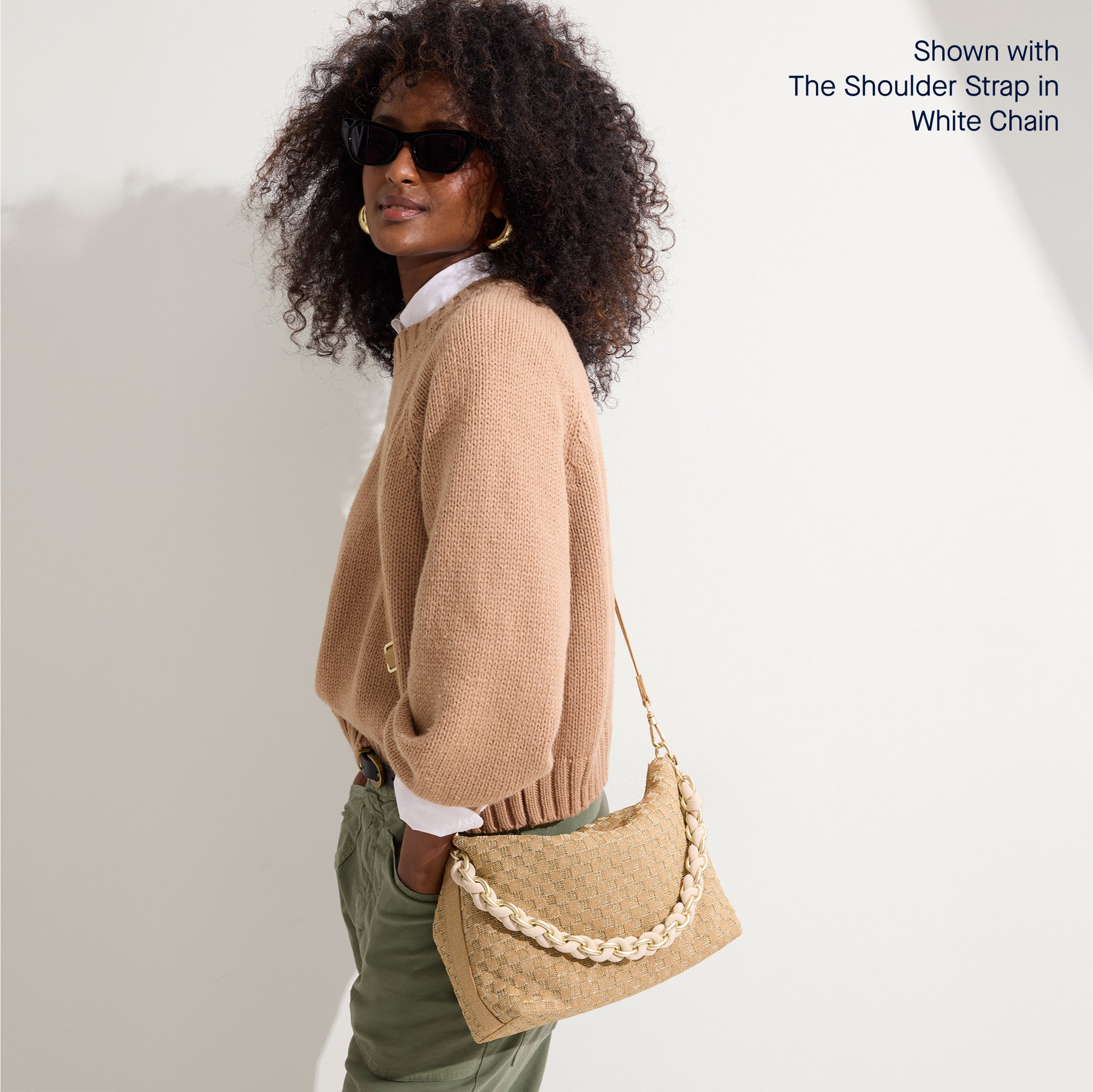 The Daily Crossbody Bag - Golden Sun | Stylish & Lightweight Purse for Women | Perfect for Shopping, Travel & Everyday Use