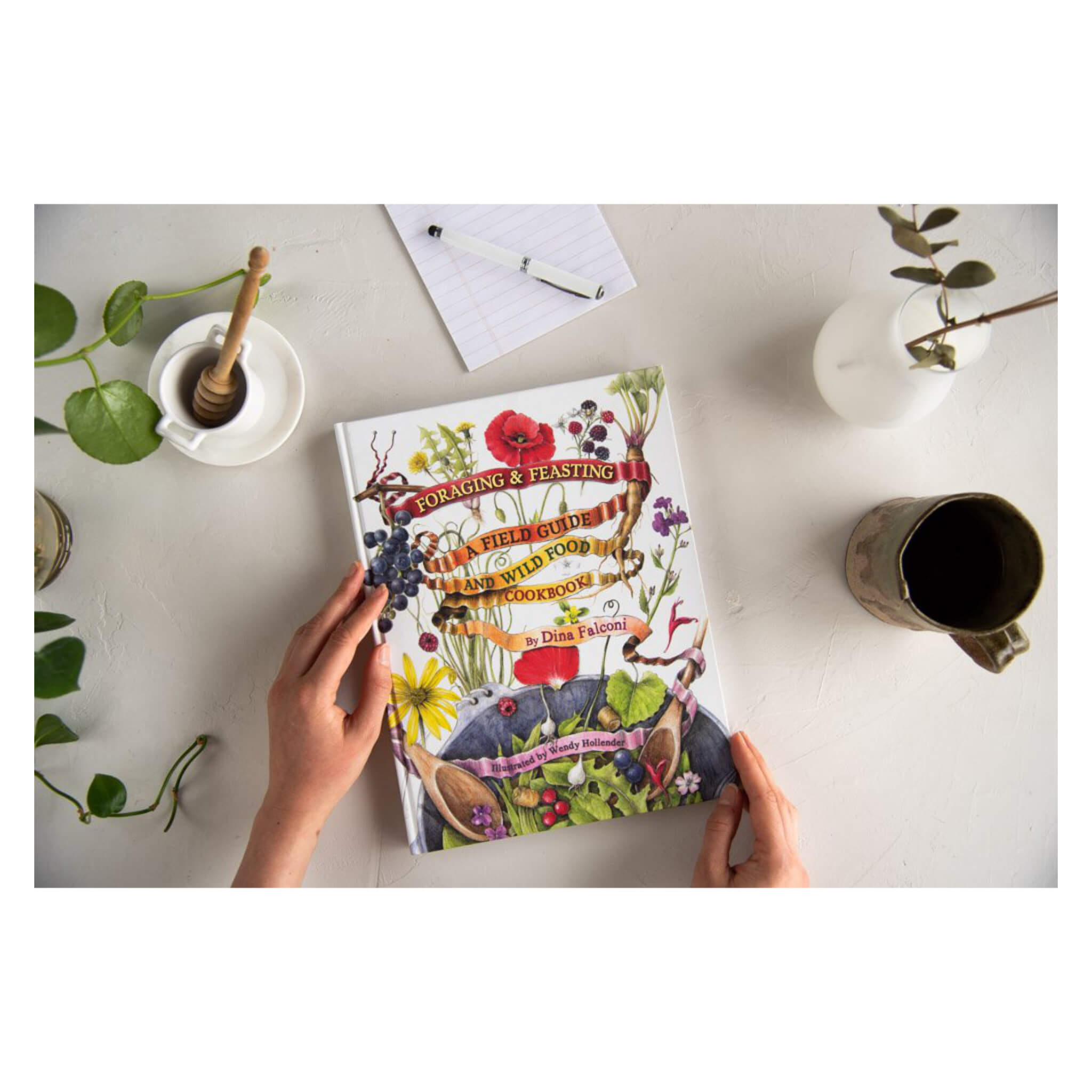 Foraging & Feasting: A Field Guide to Wild Edible Plants with 50+ Recipes - Perfect for Outdoor Adventures, Camping & Sustainable Living