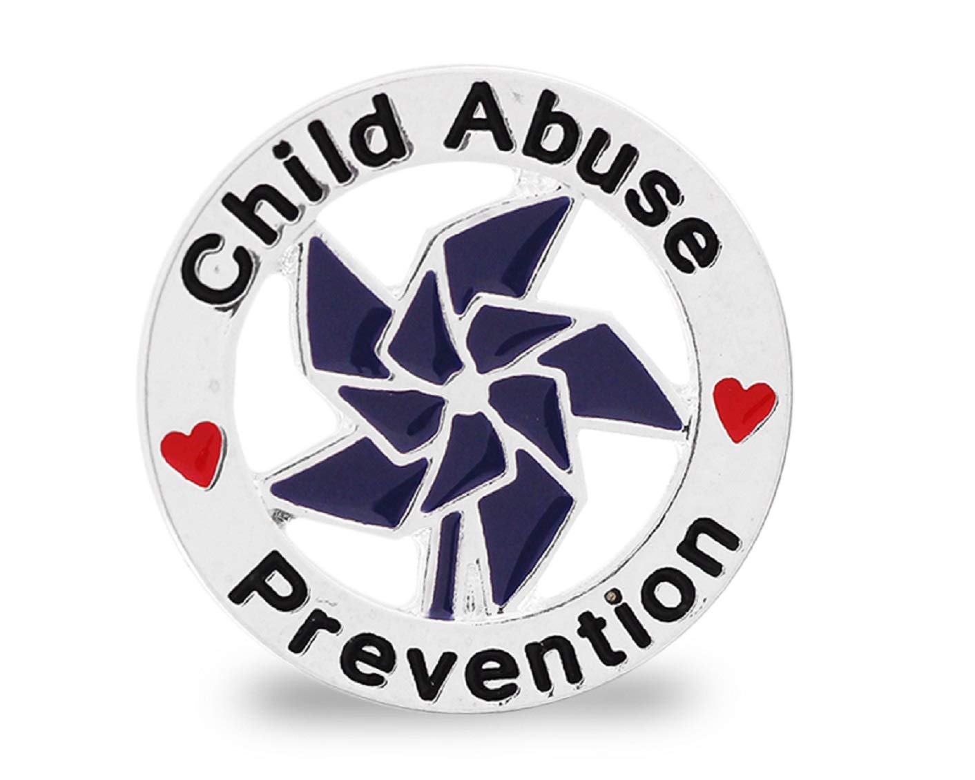 Child Abuse Prevention Awareness Pins - Fundraising Pinwheel Lapel Pins for Charity, Awareness & Gifts | Perfect for Nonprofit Events, School Campaigns & Support Groups