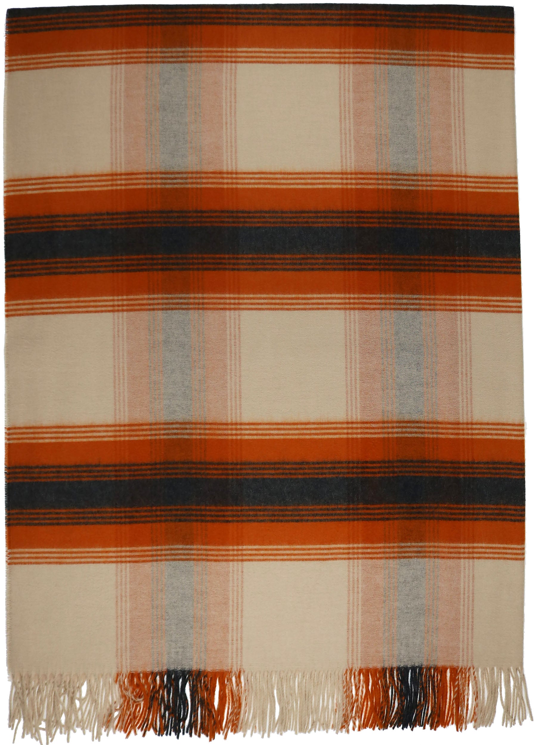 Eco-Friendly Plaid Throw Blanket - Soft Recycled Polyester - Perfect for Couch, Bed & Outdoor Use