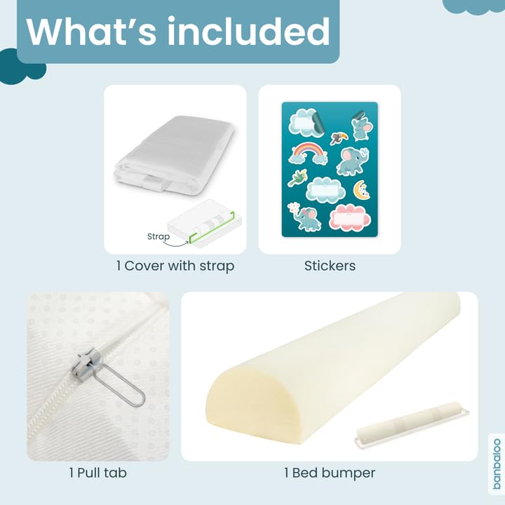 BANBALOO Toddler Bed Bumper 53