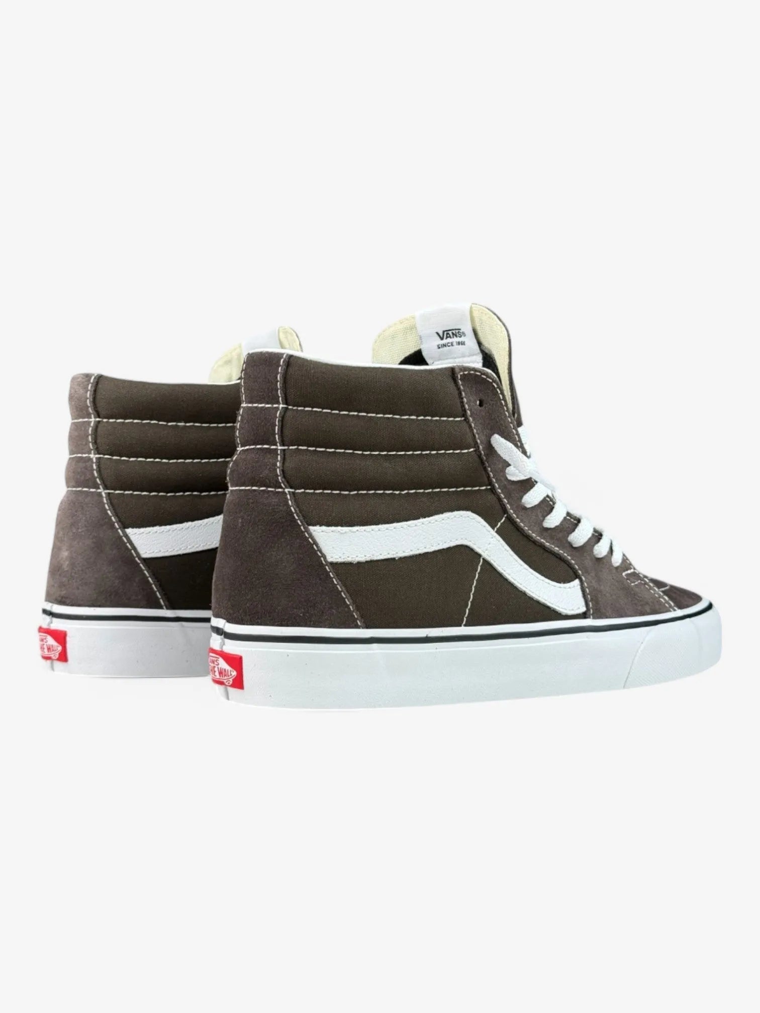 Vans Sk8 Hi Brown Sneakers - Classic Skate Shoes for Men & Women | Casual Wear, Street Style & Skateboarding