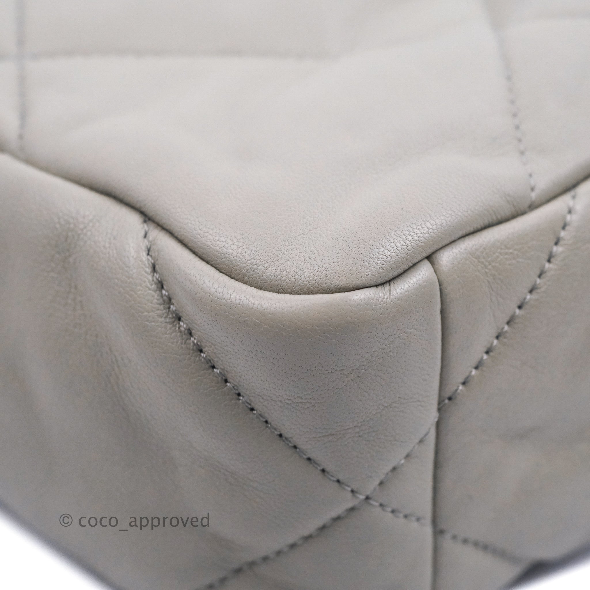 Chanel 19 Small Grey Mixed Hardware 22C Bag - Luxury Designer Handbag for Women | Perfect for Work, Evening Events & Everyday Use