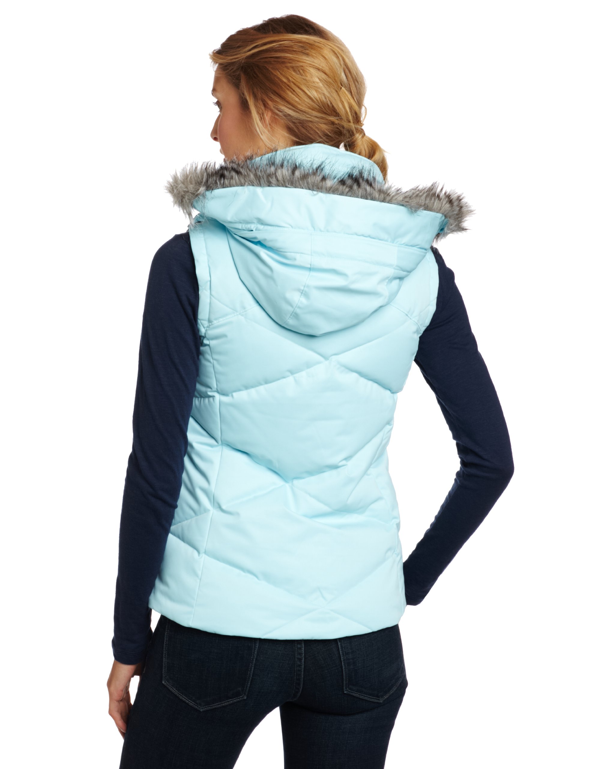 Columbia Women's Lay 'D' Down Puffer Vest - Lightweight Insulated Winter Vest for Outdoor Activities, Hiking & Casual Wear