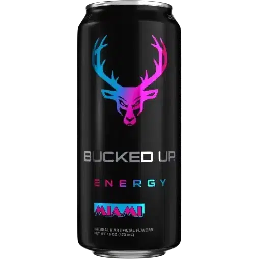 Bucked Up Energy RTD Drink - Premium Pre-Workout Energy Boost with Natural Ingredients - Perfect for Gym, Running & Fitness Enthusiasts