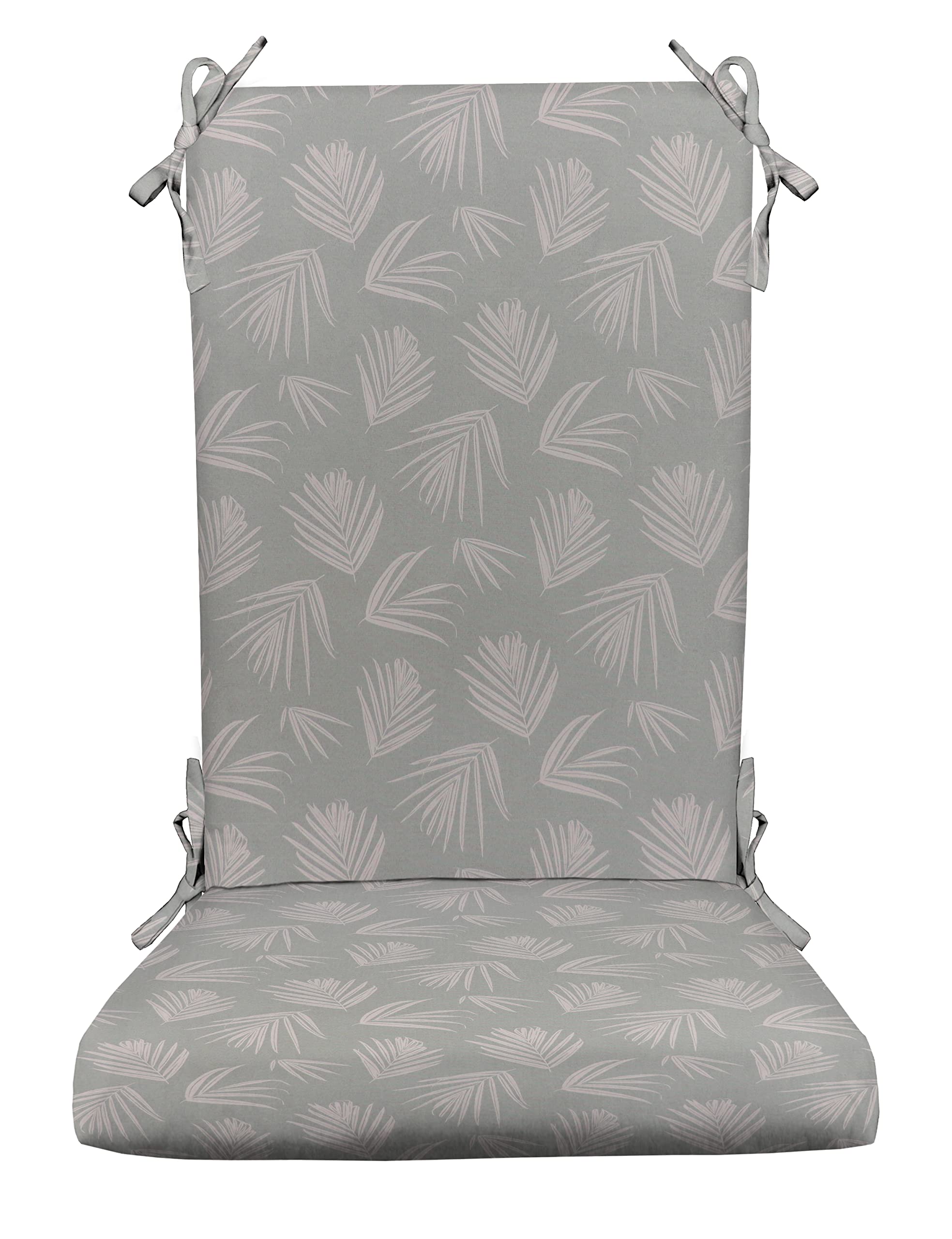 RSH Décor Indoor Outdoor Foam Rocker Rocking Chair Cushion Pad - Waterproof & Comfortable - Choose Size & Color (Standard, Shade Belmont Blue) - Perfect for Patio, Garden, Porch & Nursery Relaxation