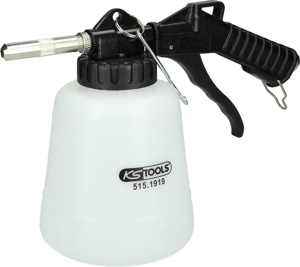 KS Tools 515.1919 Soda Blaster Gun - 1000ml Capacity for Efficient Cleaning | Perfect for Automotive, Industrial & Home Surface Cleaning Projects