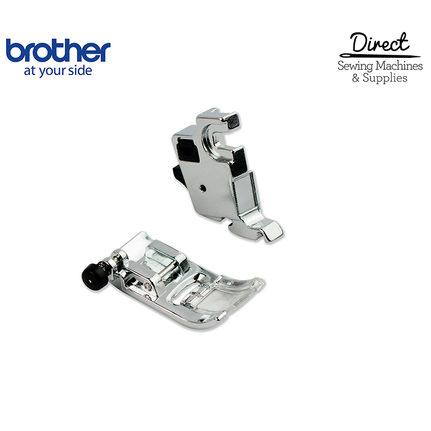 Brother F053N Clear View Zigzag Presser Foot for Sewing Machines - Perfect for Quilting, Applique & Decorative Stitching
