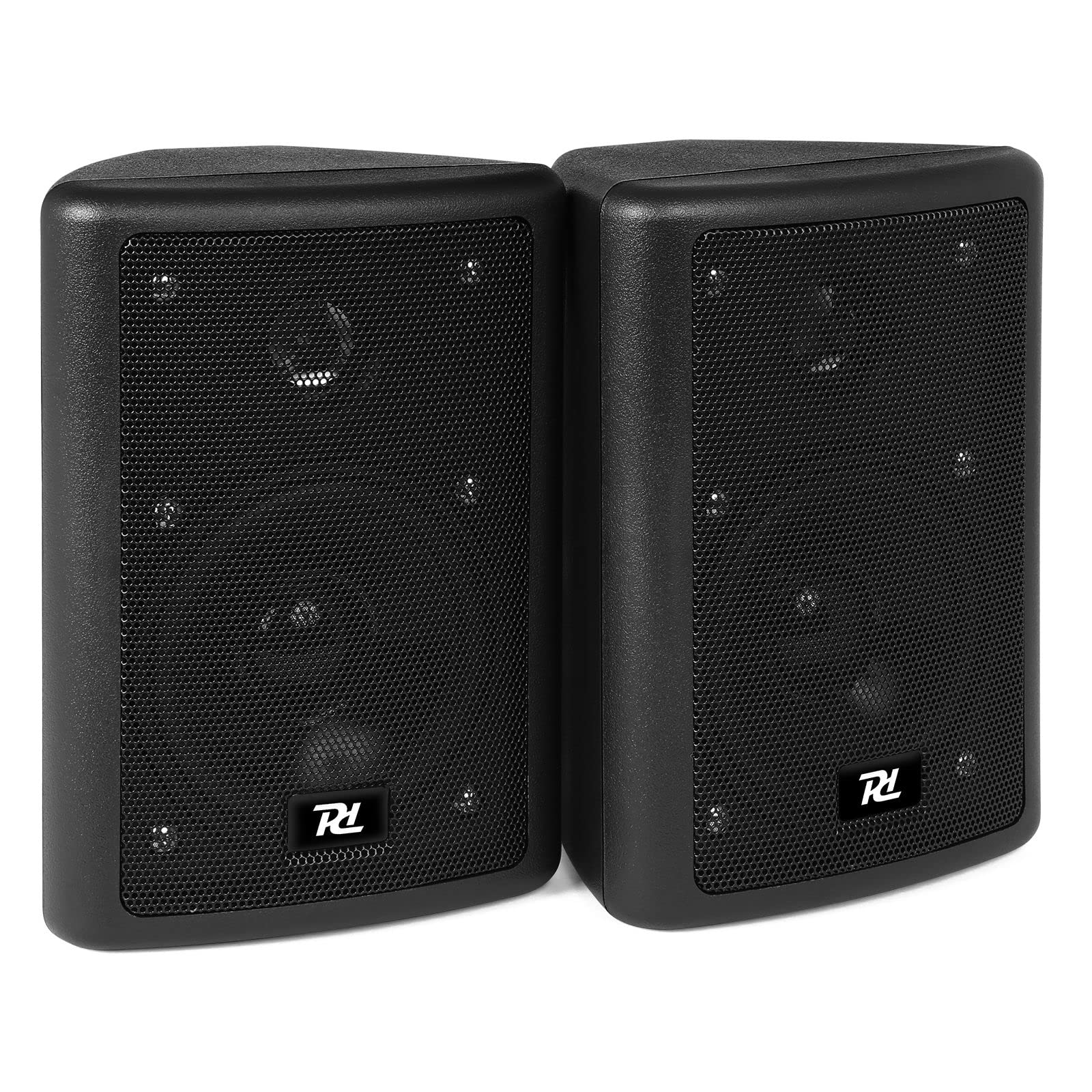 Power Dynamics 2-Way 75W Compact Professional Stereo Speakers for Public Address, Karaoke, HiFi, Surround Sound – Ideal for Home Theater, Events, and Outdoor Gatherings