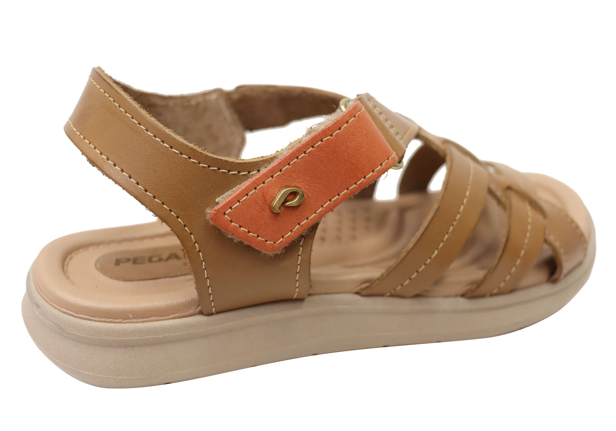Gayle Women's Comfortable Leather Sandals - Handmade in Brazil - Perfect for Summer, Beach & Casual Outings