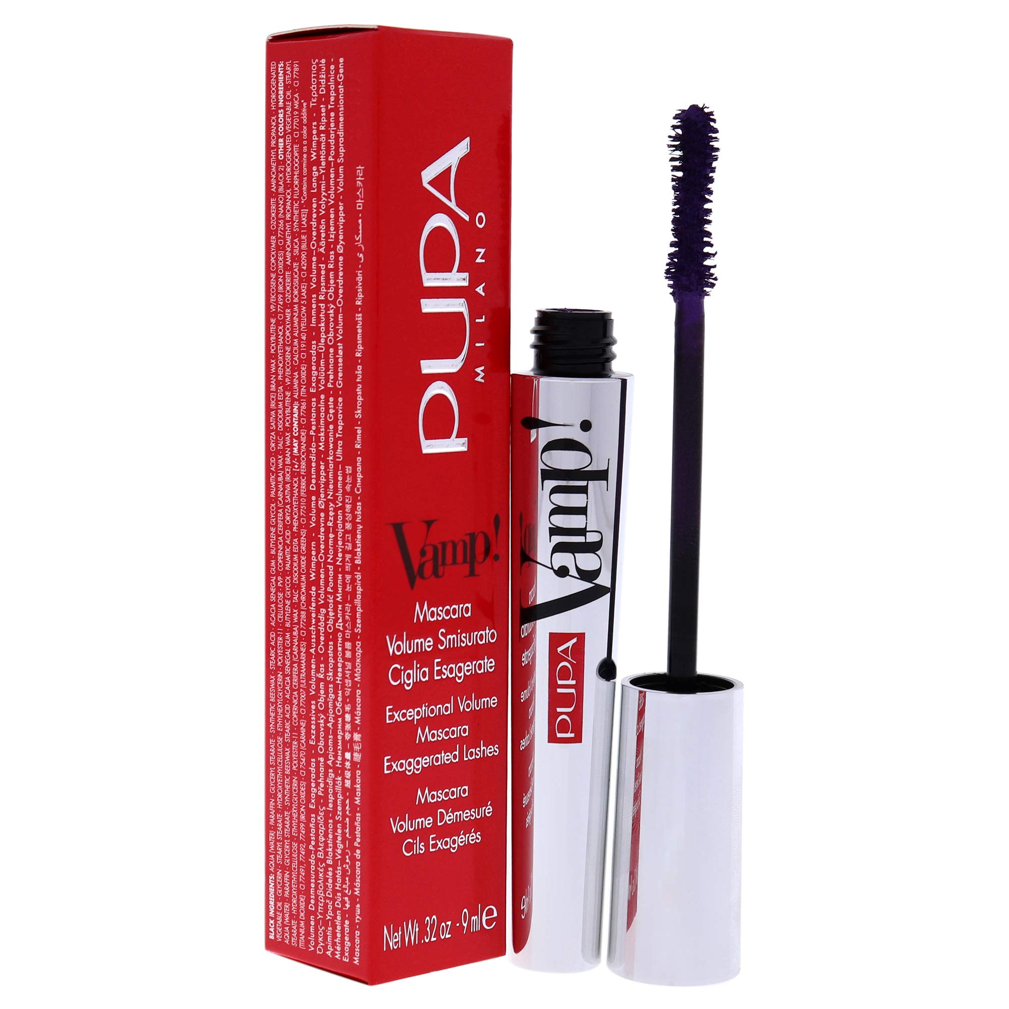 Pupa Mascara - 210g Nude Volume & Length Mascara for Natural Lashes - Perfect for Everyday Wear & Special Occasions