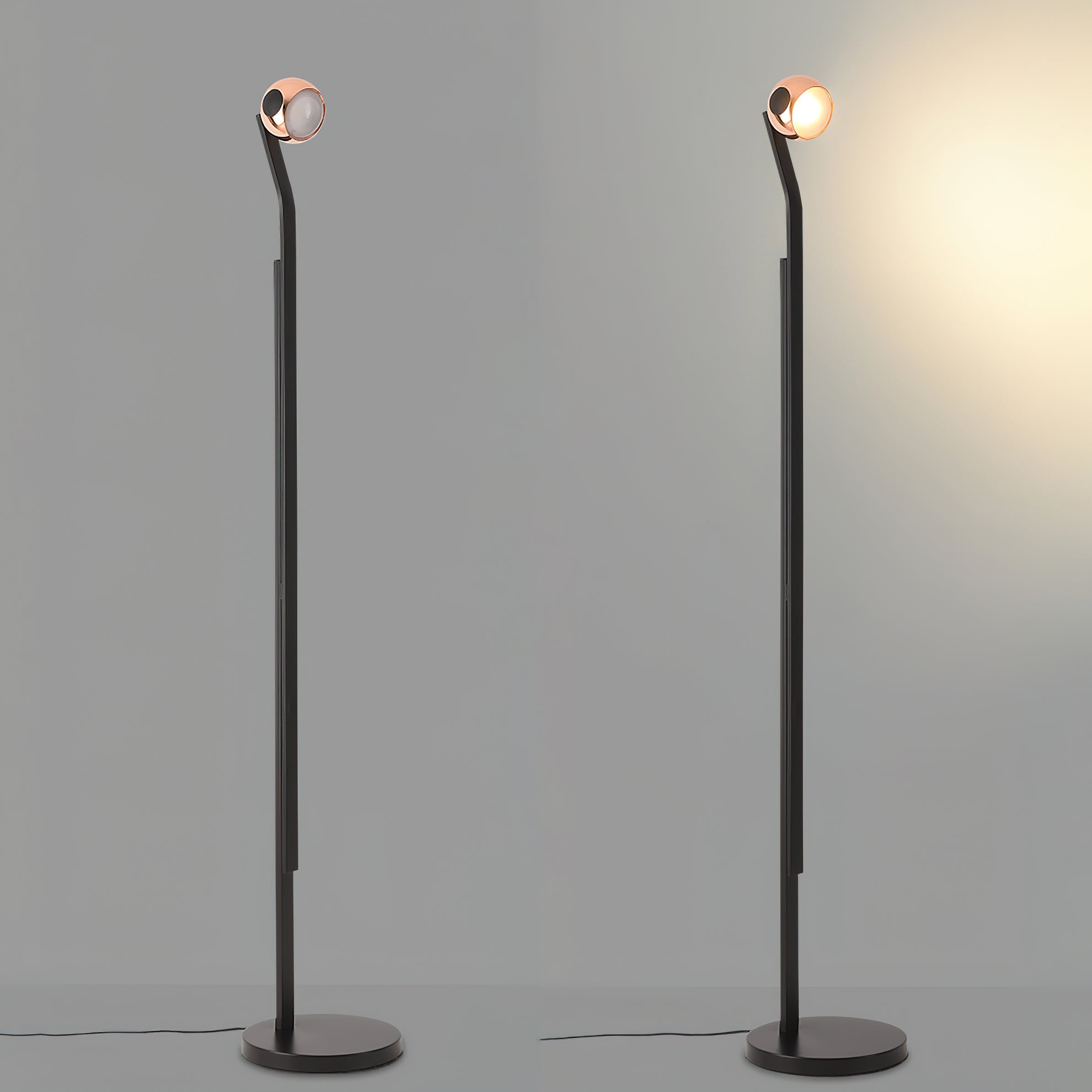 Modern Chalfis Floor Lamp with Adjustable Brightness - Stylish Standing Light for Living Room, Bedroom & Office - Perfect for Reading, Relaxing & Decorating