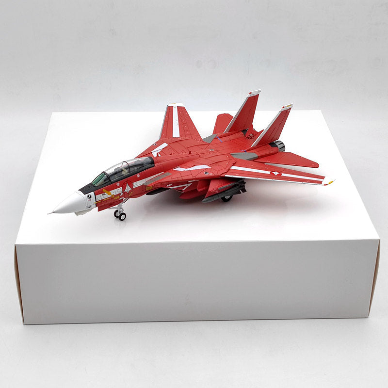 Calibre Wings 1/72 F-14 Tomcat U.N. Spacy Macross Robotech MILIA Type Diecast Model - Premium Collectible Aircraft for Display & Gifts