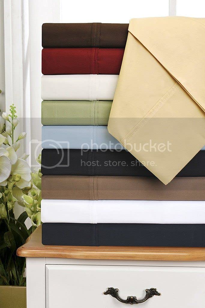 500 Thread Count 100% Egyptian Cotton 4-Piece Sheet Set - RV Short Queen (60