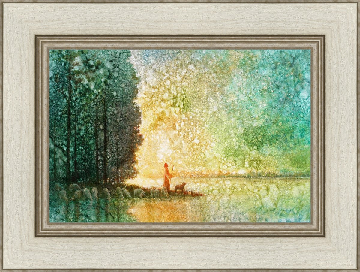 Beside Quiet Waters - Premium Home Decor for Relaxing Spaces | Perfect for Living Rooms, Bedrooms & Meditation Areas